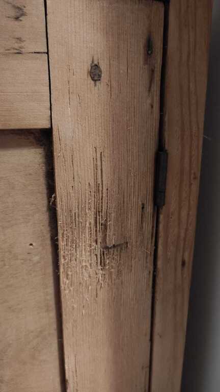 Pine wood cabinet