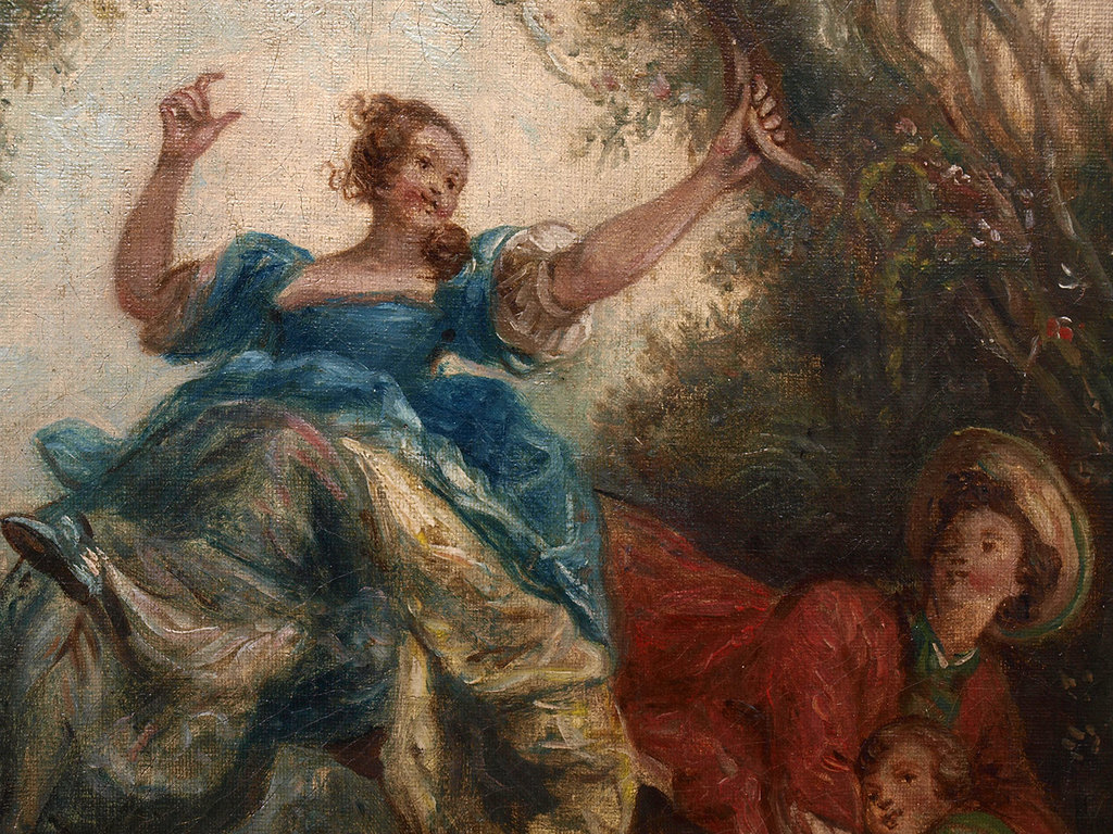 Romantisma laikmeta glezna - Šūpoles