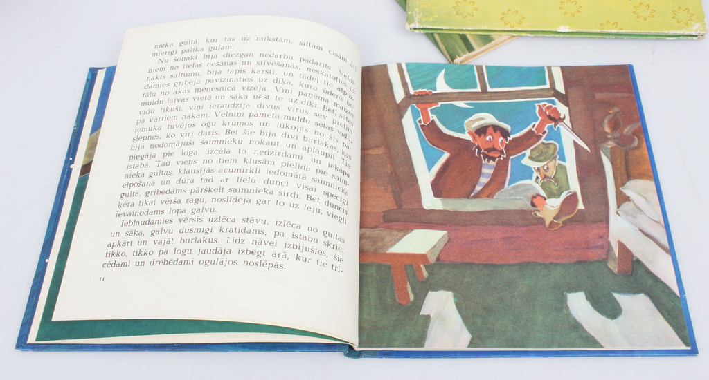 3 bērnu grāmatas ar skaistām ilustrācijām