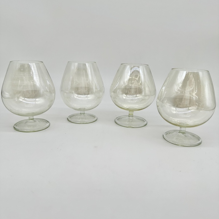 Liquor glasses. Fine crystal. Pre-war. Moser. 