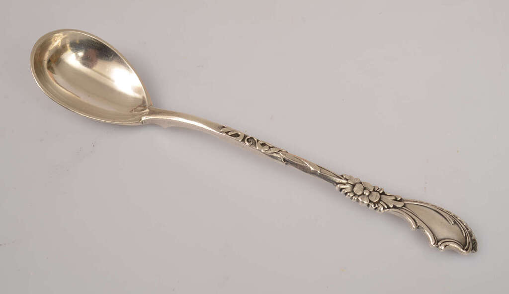A silver spoon 