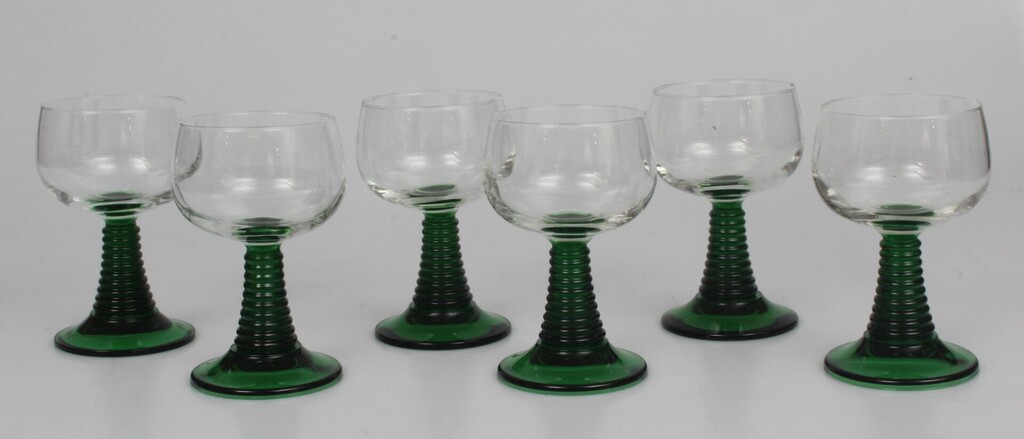 Glass glasses (6 pieces)  ''Romer''