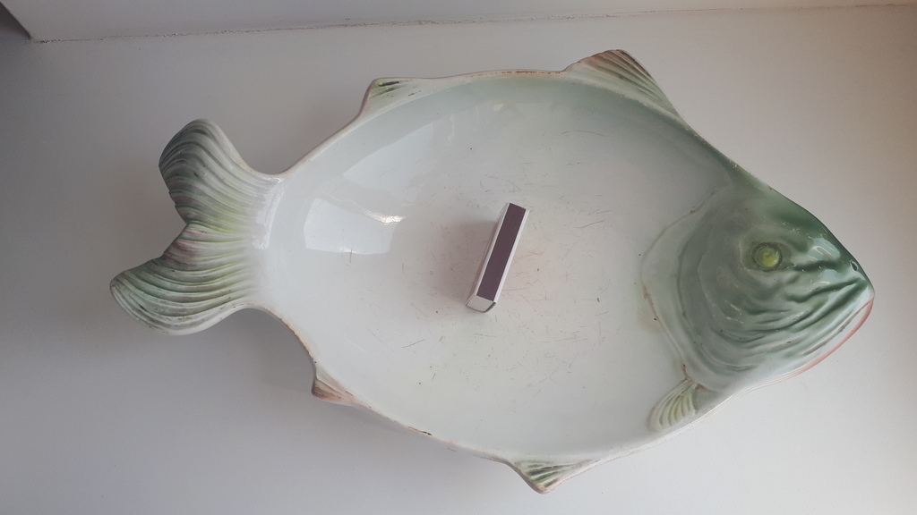 A fish-shaped vessel