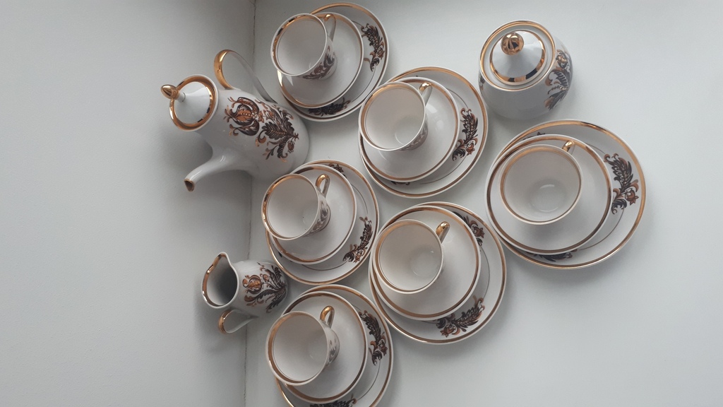 Thin-walled coffee service 
