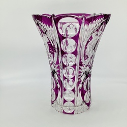 Large crystal vase Nachtman.Weiden.The best German crystal.Handmade