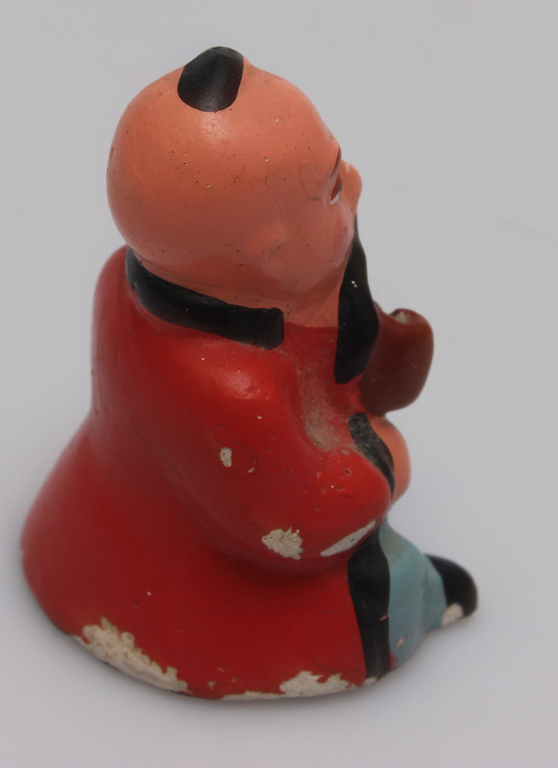 plaster figurines/smoking holders (4 pcs.)