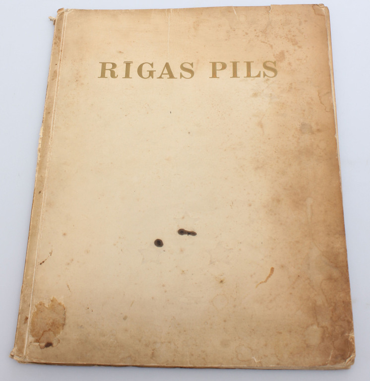 Grāmatas ''Rīgas pils''