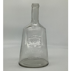 Vodka bottle. Jakub Haberfeld Auschwitz, 1900 as part of Austria.