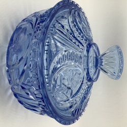 Large Candy Bowl, Гусь -Мальцовский, 1920, Vitriol press - glass.