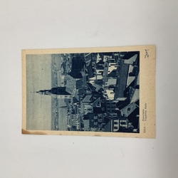 Panorama of Riga, old postcard