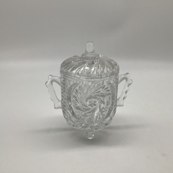 Crystal ice cream maker, 50 years old Goose Crystal. Artistic Work. 