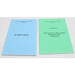 2 grāmatas - Bumbvedēji, Sociālās un Militārāš psiholoģijas vārdnīca
