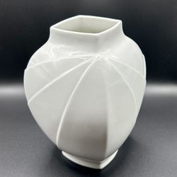 Thomas (Rosenthal concern) vase. Balustrade series. 70s. Motives of constructivism