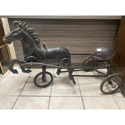 A pedal horse