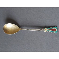 Silver teaspoon. 916 sample. 23 gr.