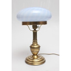 Galda kabineta bronzas lampa