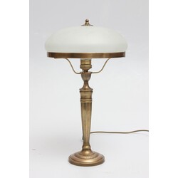 Art deco electric cabinet table lamp