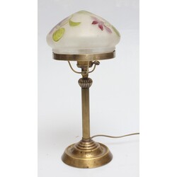 Art Nouveau electric cabinet table lamp