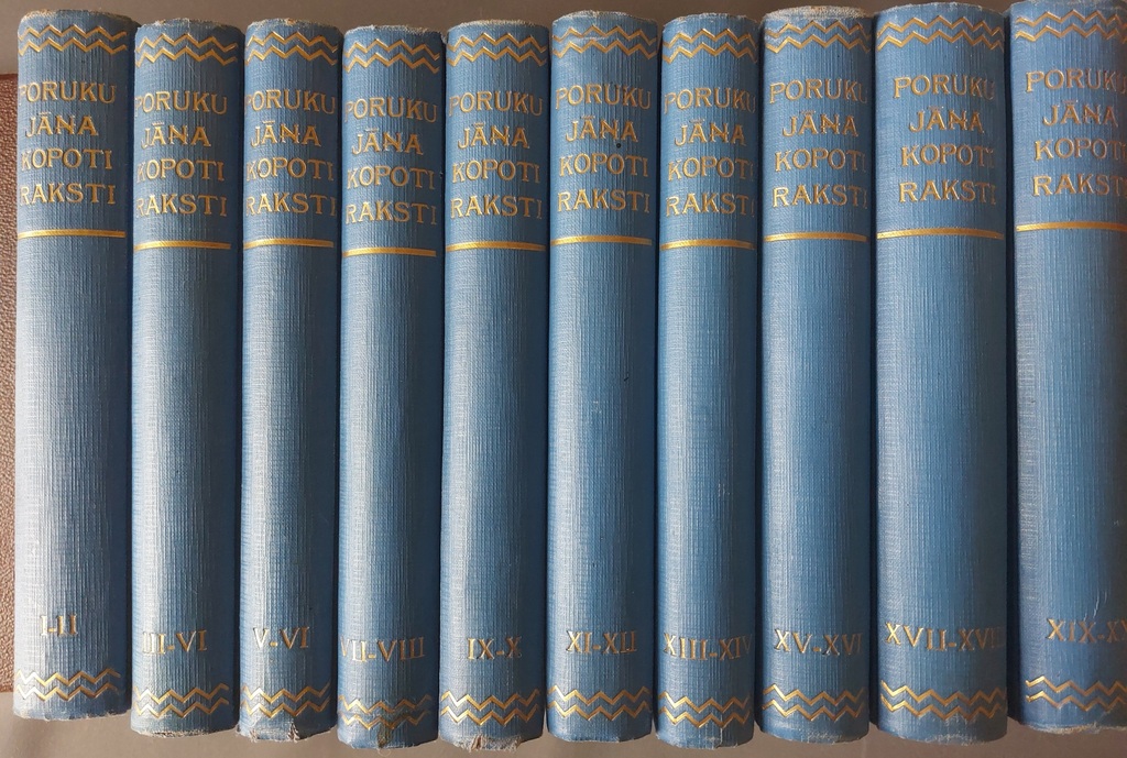 JOHN OF PORUKU-collected articles. 1929 - 1930 10 books - 20 faces. 