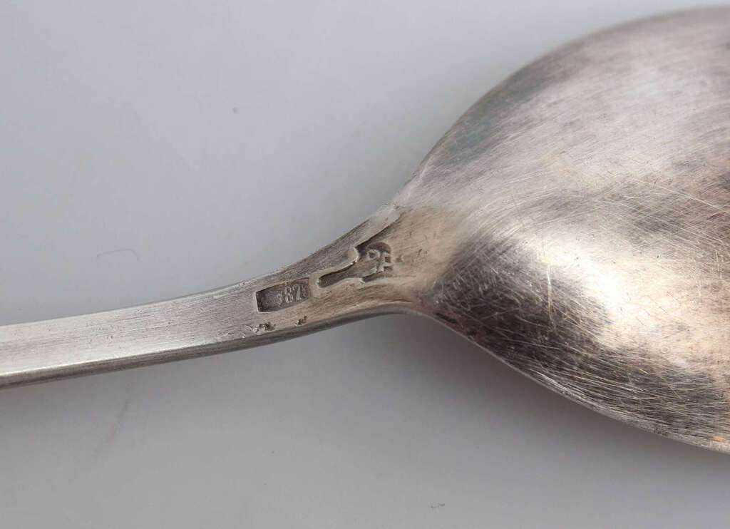 Silver spoons 2 pcs
