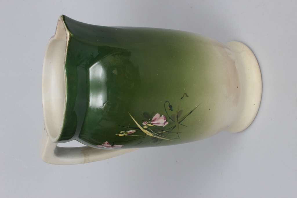Painted porcelain jug