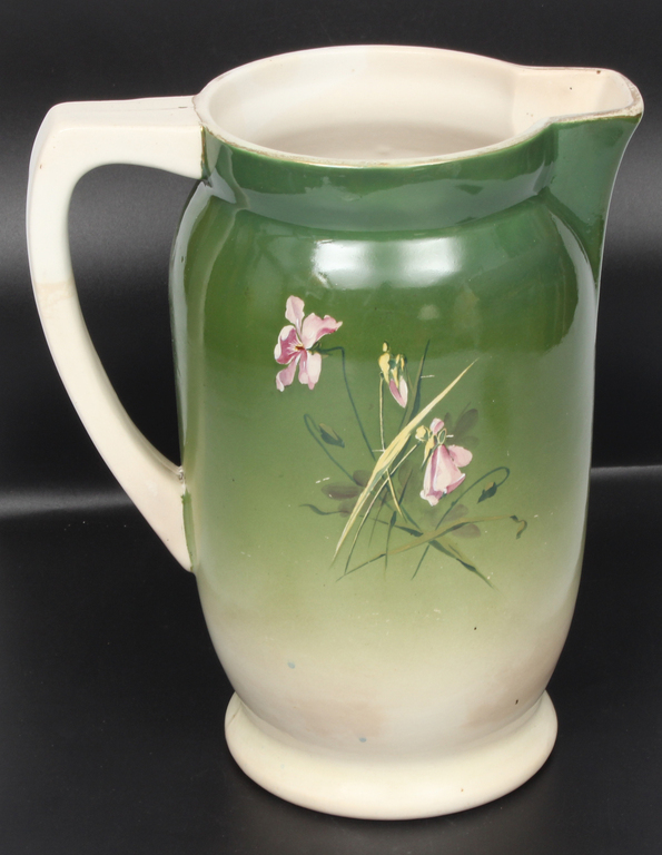 Painted porcelain jug