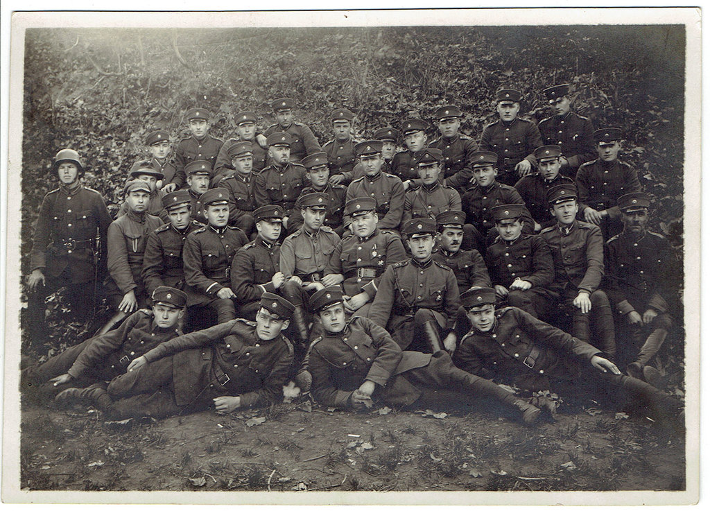 Фото Даугавпилс полковые товарищи Латвийской армии
