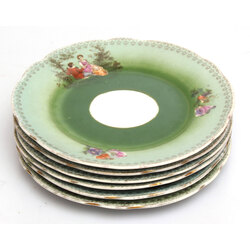 Porcelain dessert plates 6 pcs. 