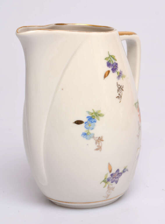 Porcelain milk jug