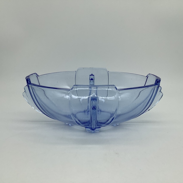 Vase from the Neman factory, uniquely preserved. Sulfide glass. Art Deco, 1920