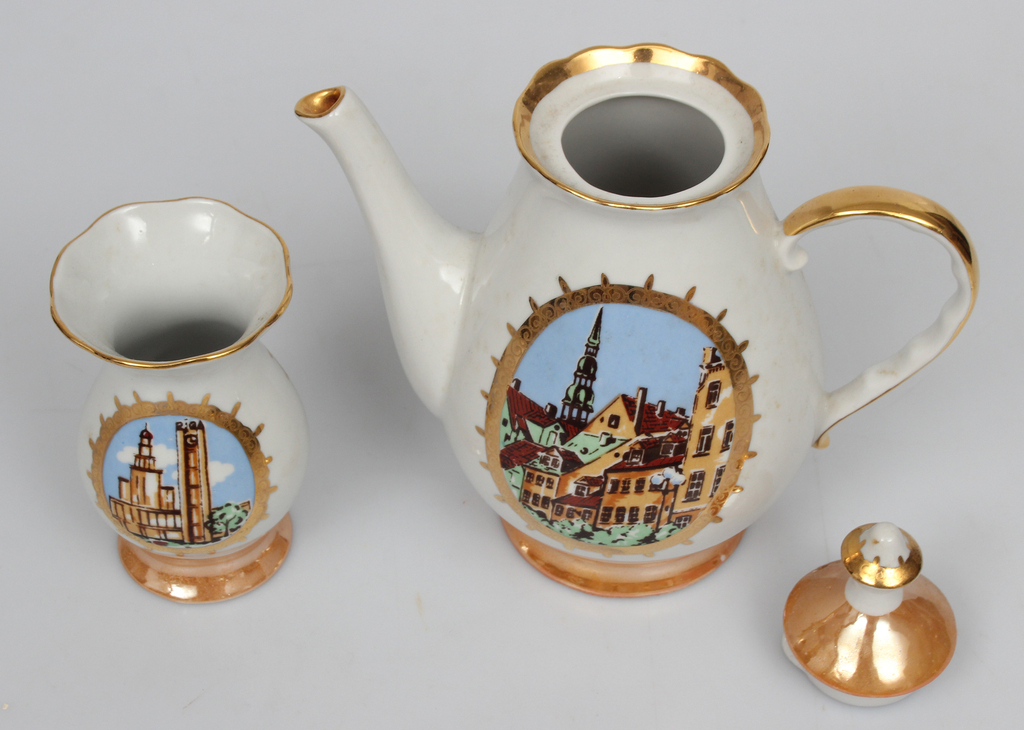 Porcelain coffee service for 2 persons