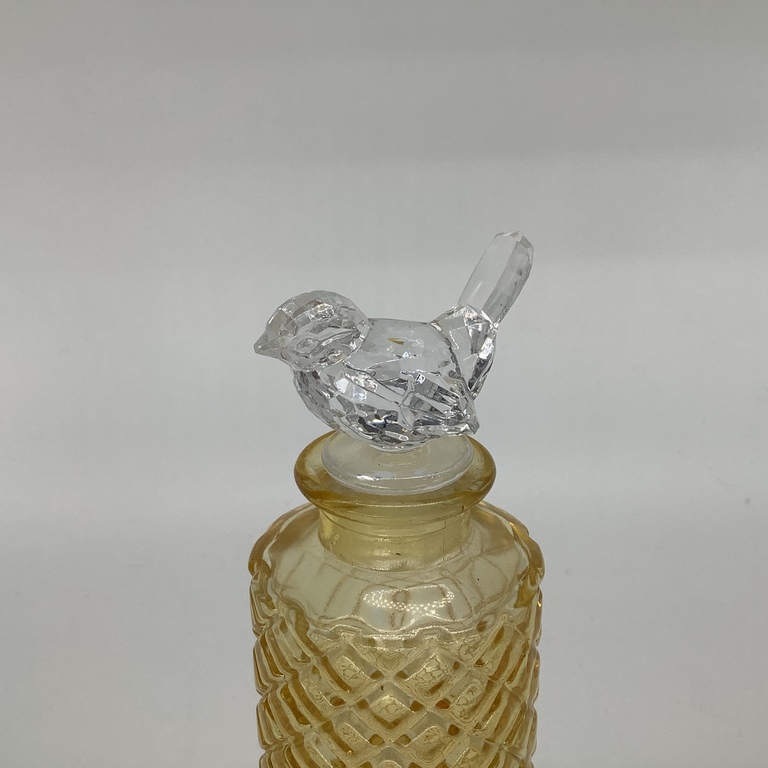 Perfume bottle, Belgium, Art Deco, 1930, crystal stopper. in perfect condition.