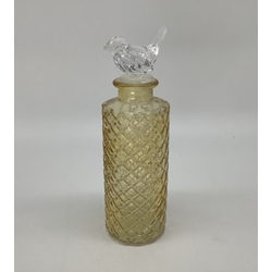 Perfume bottle, Belgium, Art Deco, 1930, crystal stopper. in perfect condition.