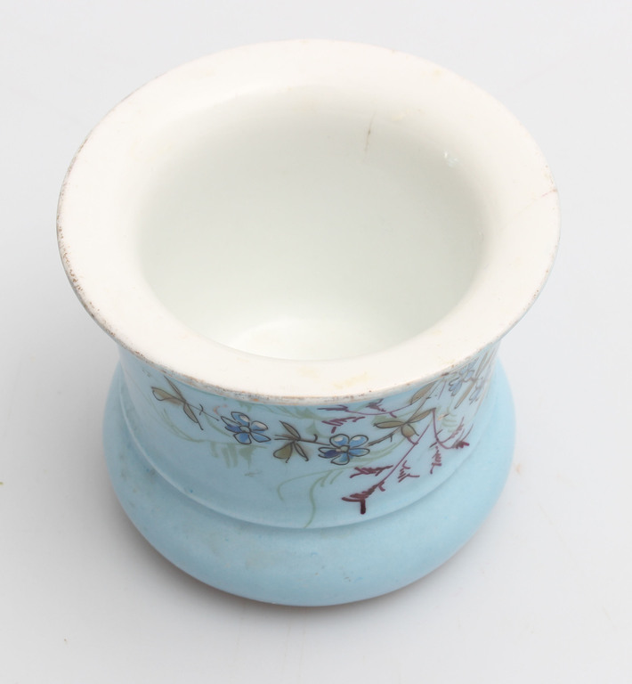 Porcelain vase in blue 
