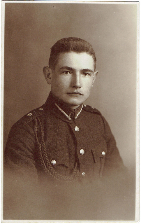 Fotogrāfija Latviešu karavīra portrets
