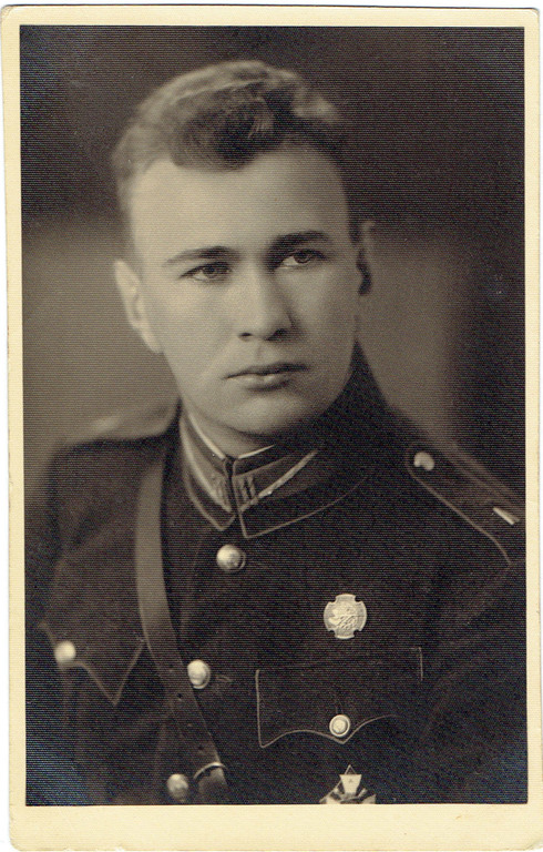Фотография Портрет Латвийского солдата