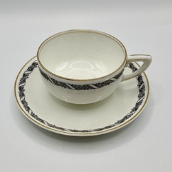 Rosenthal-Selb Bavaria Set Чашка и блюдце. Ручная роспись. Первая половина 20 века