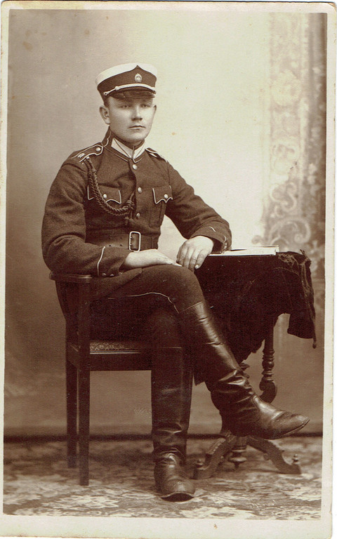 Fotogrāfija Latvijas armijas kareivis