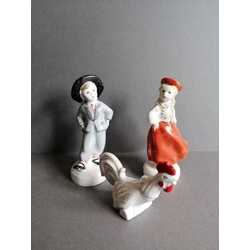 RPFF porcelain figurine set