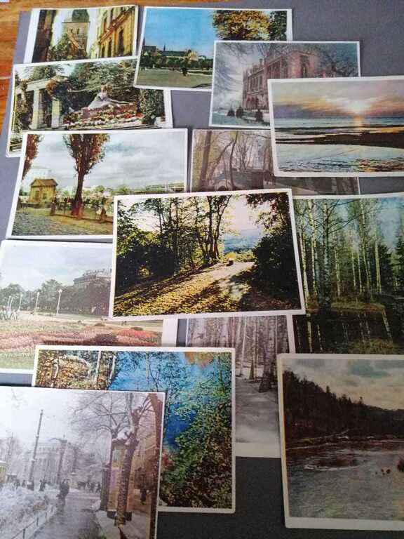Set of postcards, 14 pcs.