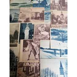 Postcards, various, 16 pcs.