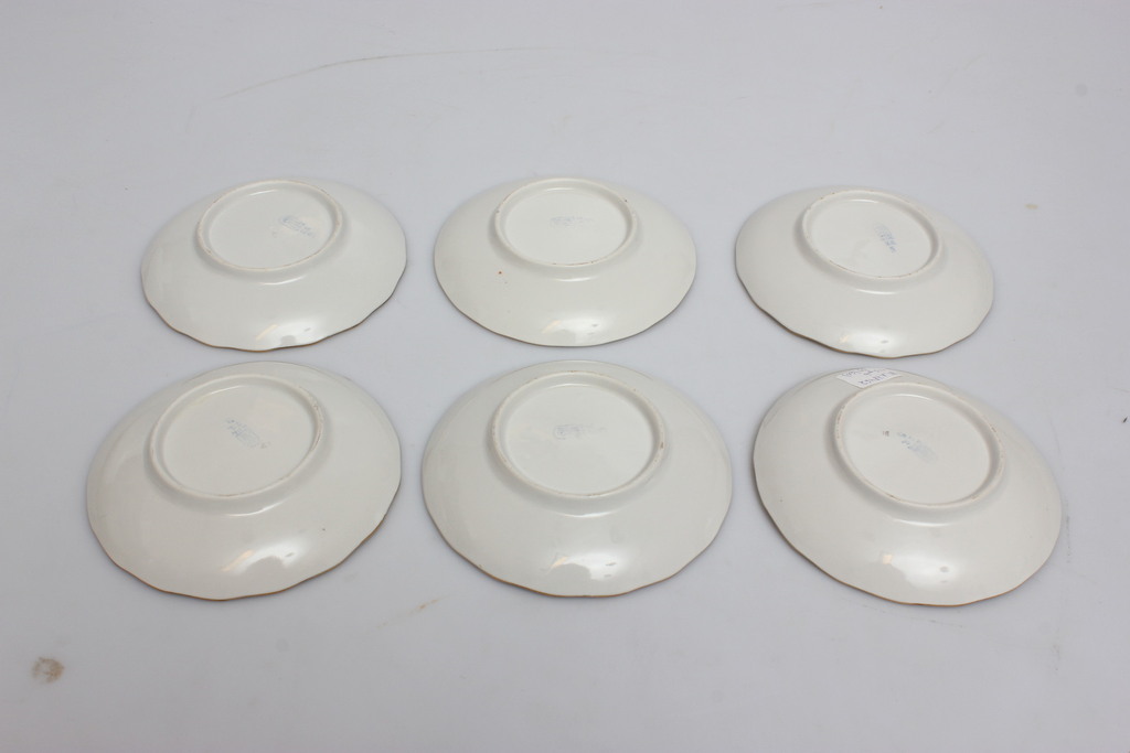 Riga porcelain plates (1+6 pieces) 