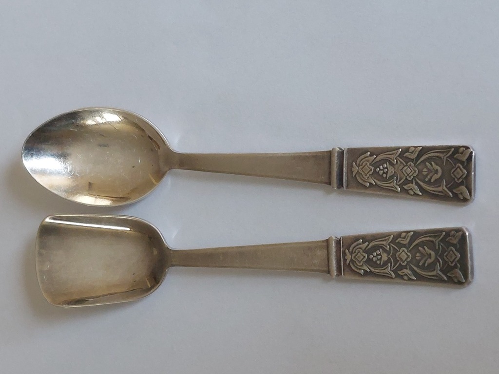 11 teaspoons + spoon for sugar. Tallinn experimental jewelry factory 1960 -1969