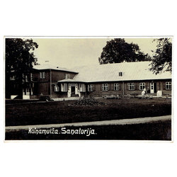 Postcard Kalnamuiža sanatorium