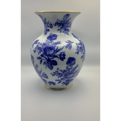 Vase with cobalt painting. Schumann. Second half of the 20th century.