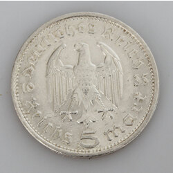 5 Reichsmarks 1935