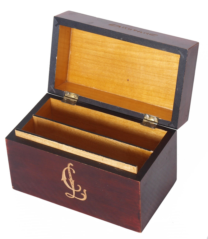 Wooden Box for playing cards 