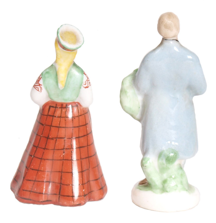 Couple of porcelain figurines