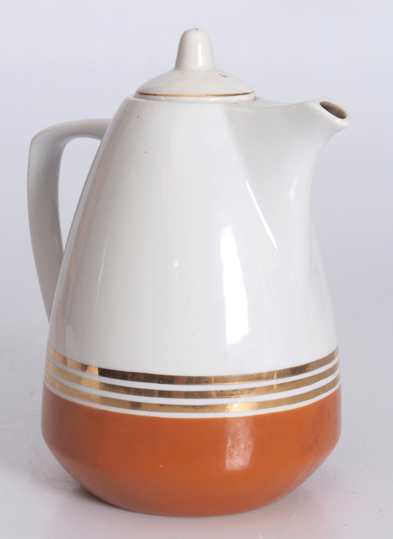 Porcelain coffee pot