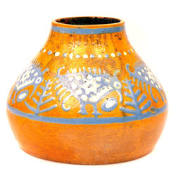 Ceramic vase 'Birds'